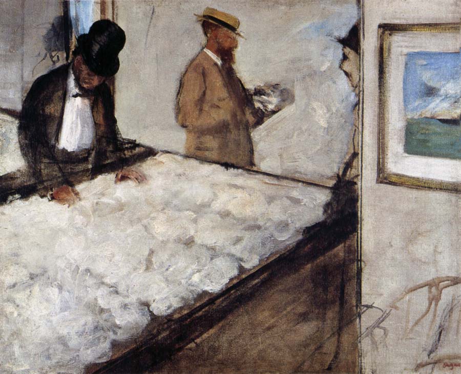 Edgar Degas Portraits dans un Bureau,Nouvelle Orleans